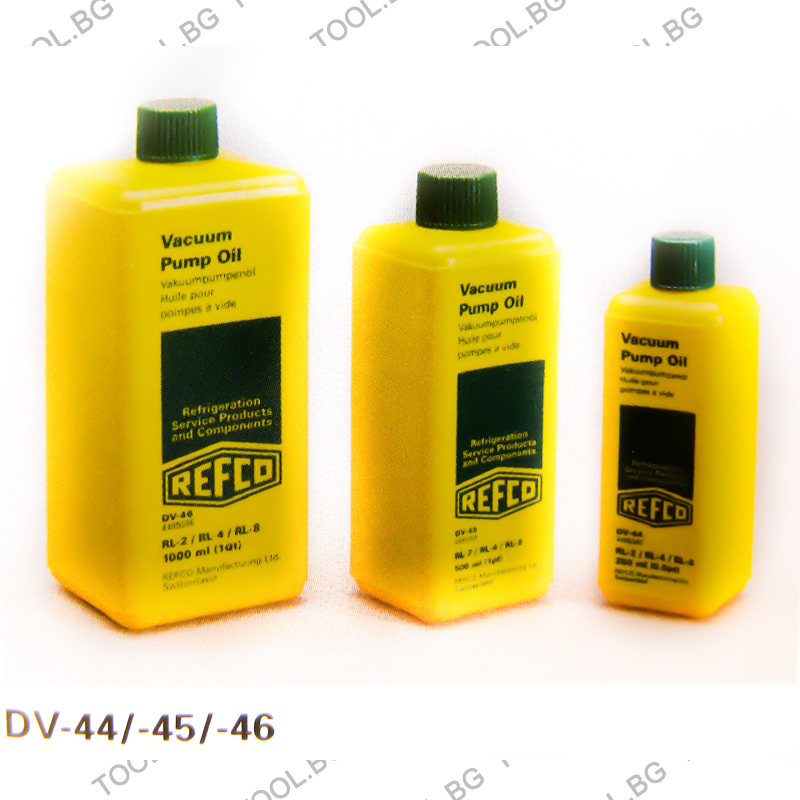 МАСЛО ЗА ВАКУУМ ПОМПИ REFCO DV-44 МАСЛО ЗА ВАКУУМ ПОМПИ REFCO DV-44